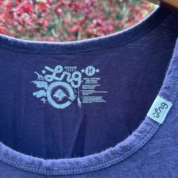 LRG graphic tank top purple with white graphic size Medium - Picture 3 of 3